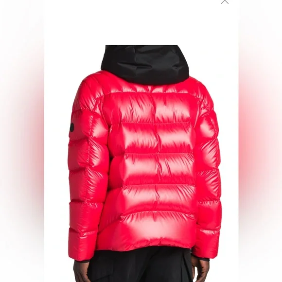 Moncler Zubair Zip-up Jacket Red Size 1 New - Picture 2 of 16